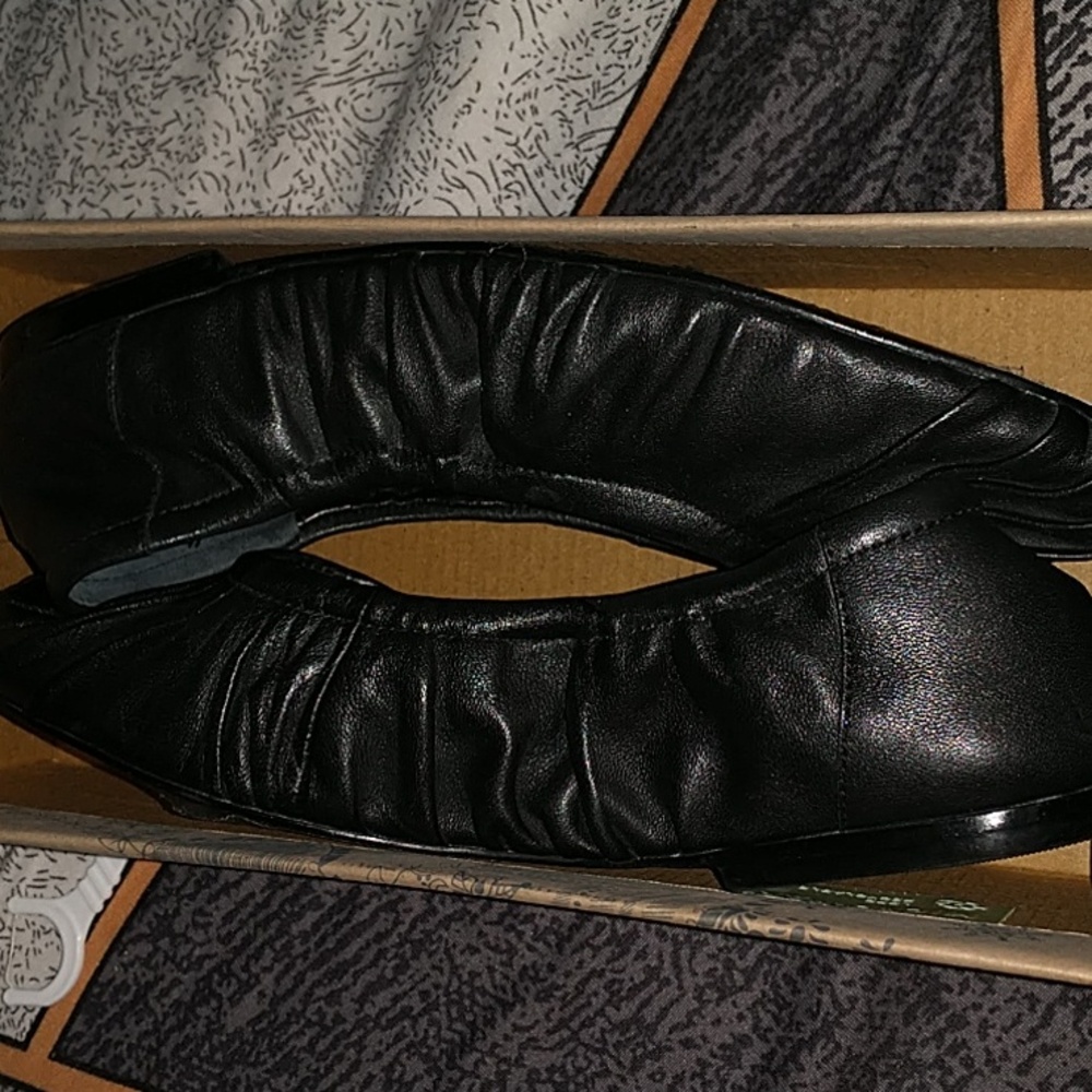 FREE PEOPLE Cara Ballet Flats / Black Size 7 - Picture 3 of 3